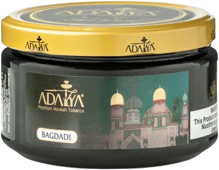 Adalya Baghdadi hookah tobacco packaging isolated without background